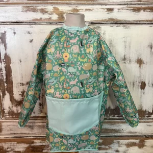 Pintor impermeable Animals con bolsillo frontal