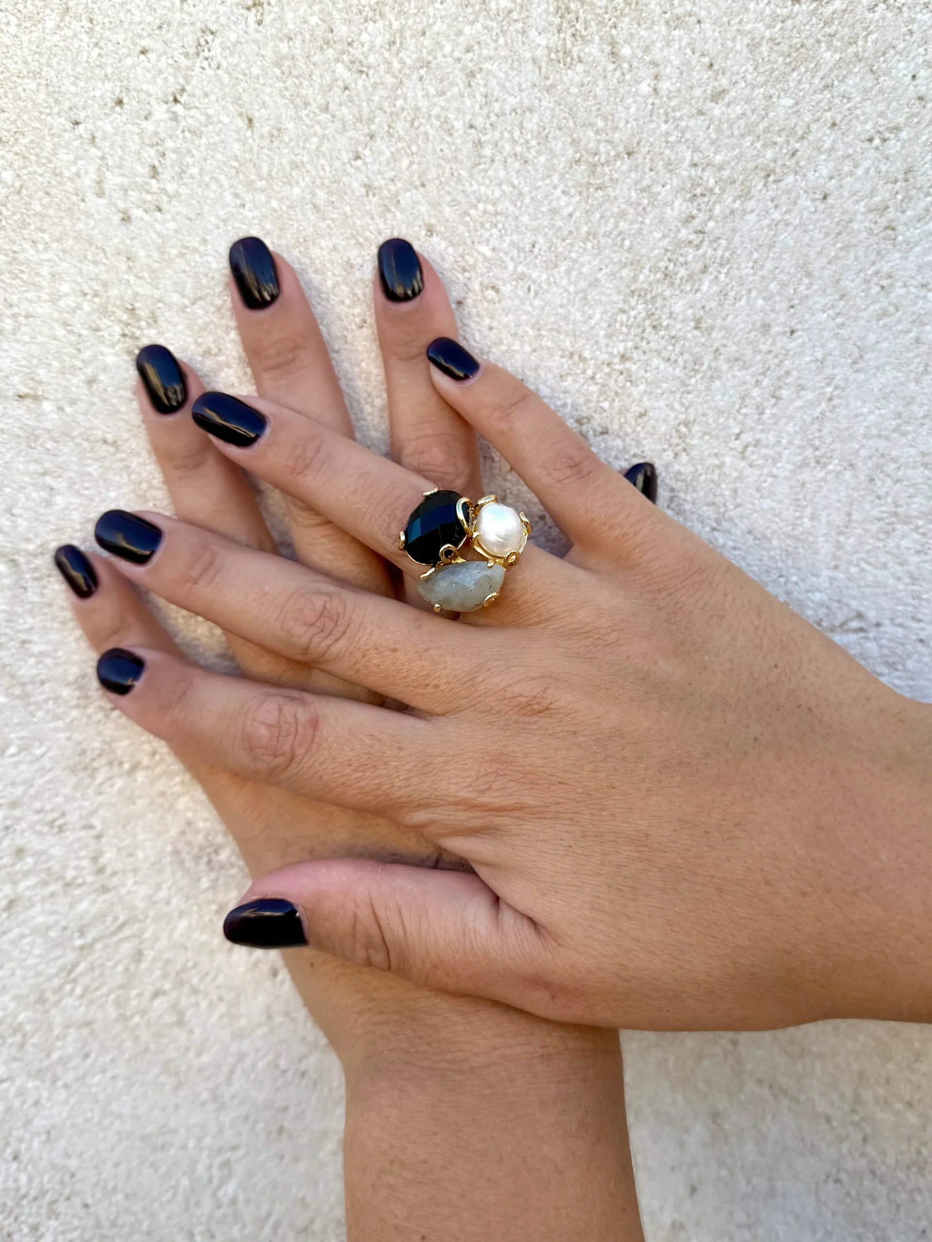 Anillo Trilogía Negro