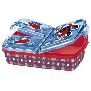 Contenedor hermético para vianda 3 compartimentos  - SPIDERMAN