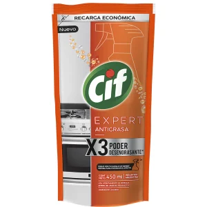 Limpiador Doypack Cif Expert Antigrasa y Baño 450ml