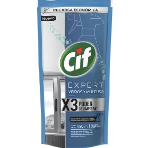 Limpiador Doypack Cif Expert Vidrios y Multiuso 450ml