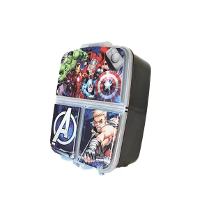 Contenedor hermético para vianda 3 compartimentos  - Advengers