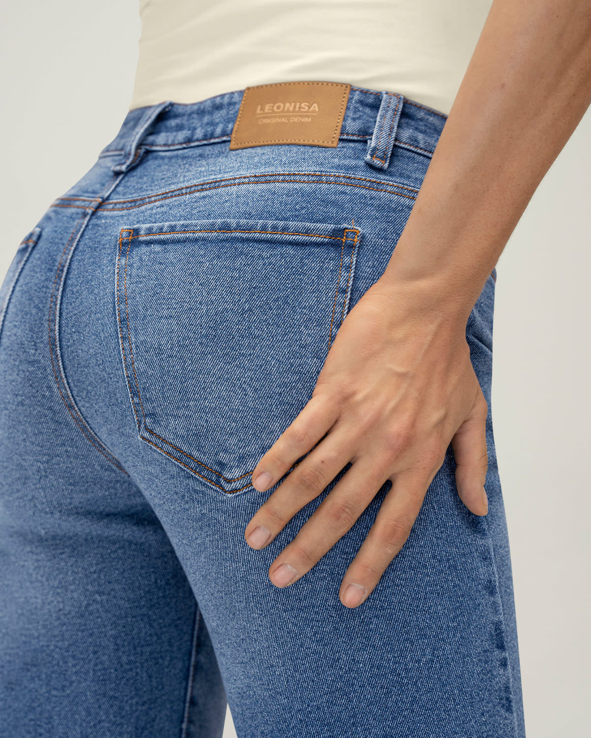 Jean bota recta para mujer - Imagen 4