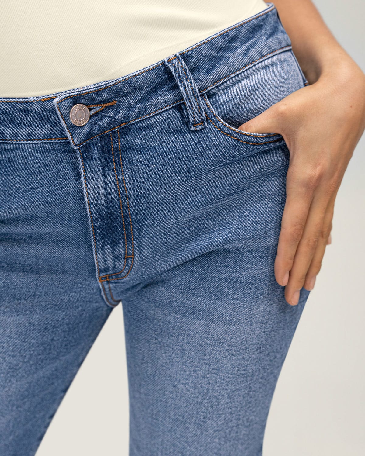 Jean bota recta para mujer - Imagen 5