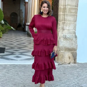 Vestido Lucrecia Vino