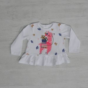 Remera  Llama mangas largas Crayón