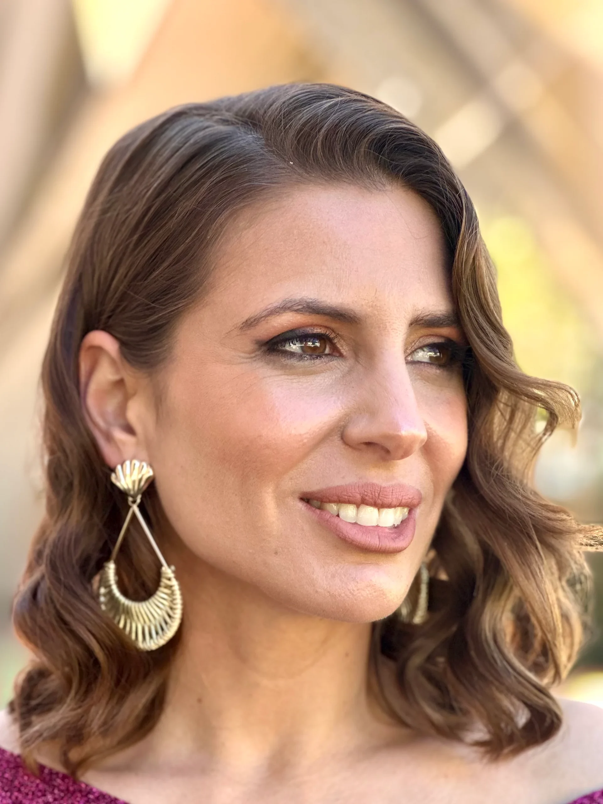 Pendientes Guadiana Dorados