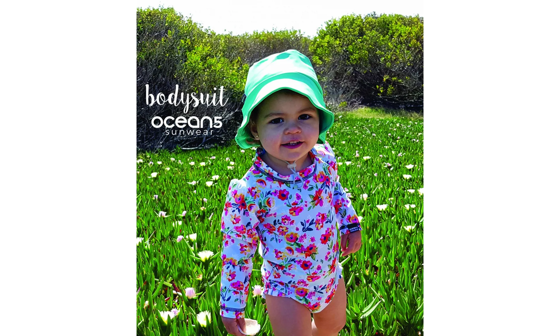 Bodysuit Flower con Protecci贸n UV - OCEAN 5 - Imagen 4