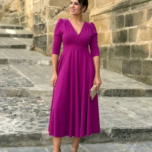 Vestido Yanet Buganvilla