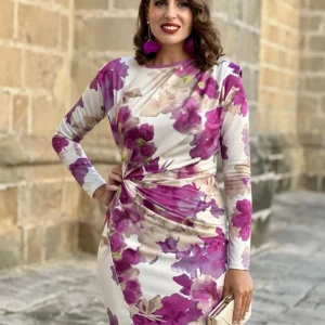 Vestido Pilar Buganvilla