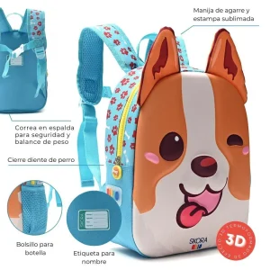 Mochila Zoo Little Kid Backpack Dog