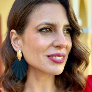 Pendientes Brisa Negro