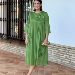 Vestido Magnolia Verde