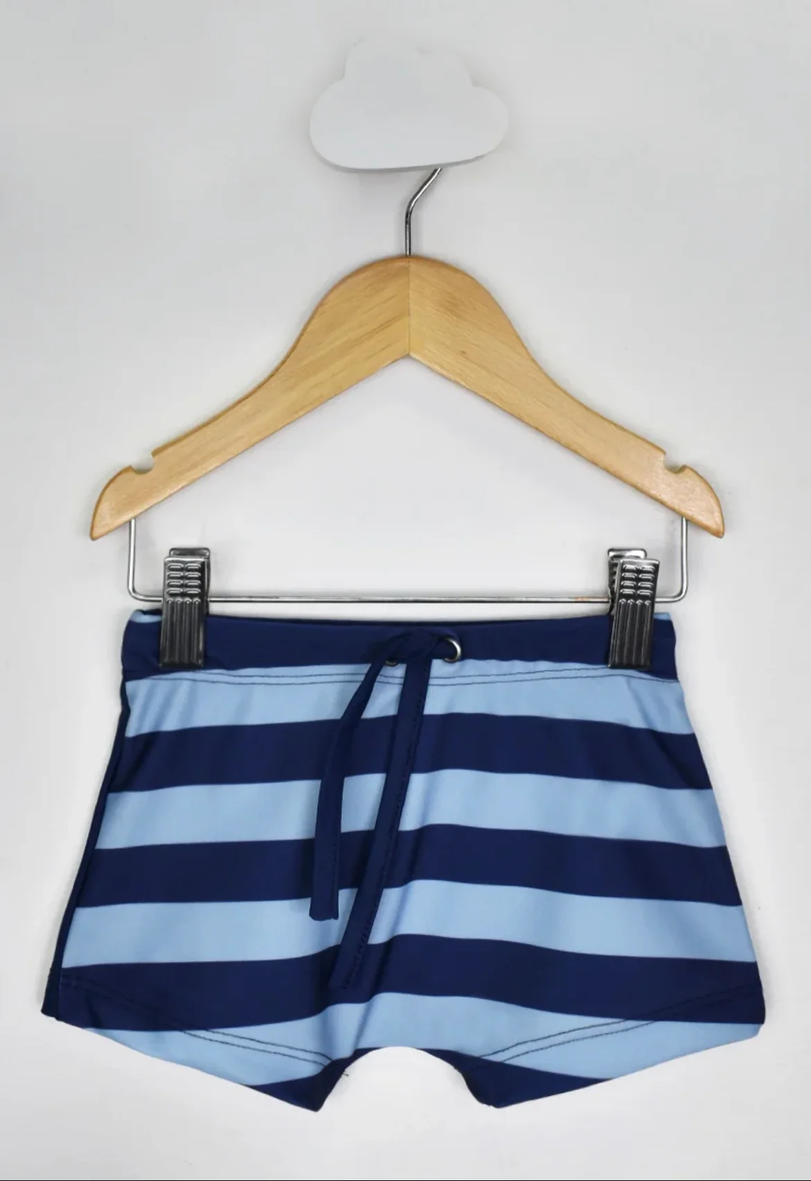 Short de baño con Protección Solar Rayas