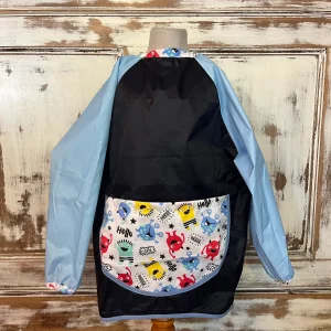 Pintor impermeable con bolsillo frontal Monsters