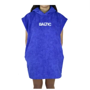 Poncho Toalla Cambiador Secado Rápido Blue Baltic