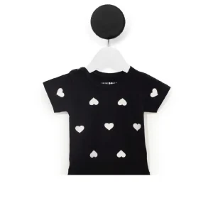 Remera algodón : Heard Black&White Minidoha