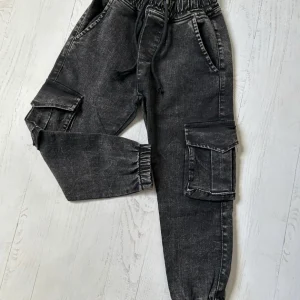 Joggers Cargo Jeans gris