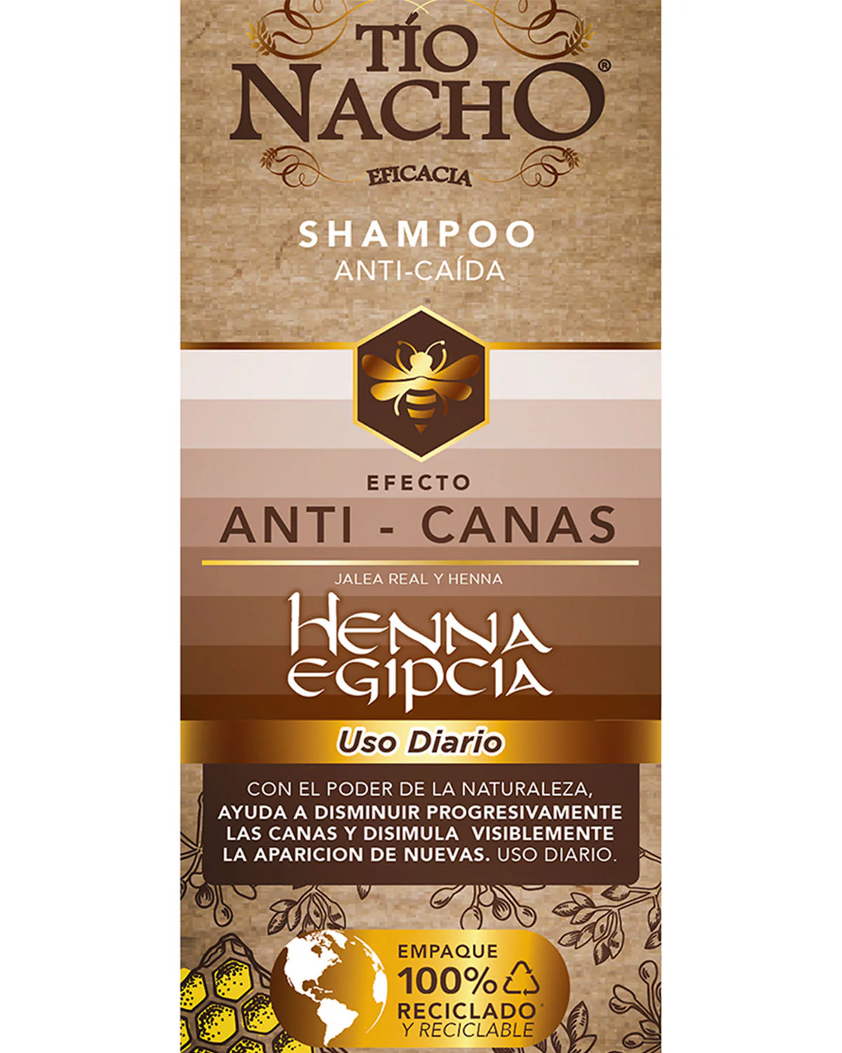 Shampoo Tío Nacho AntiCaída 415 ML - Imagen 7