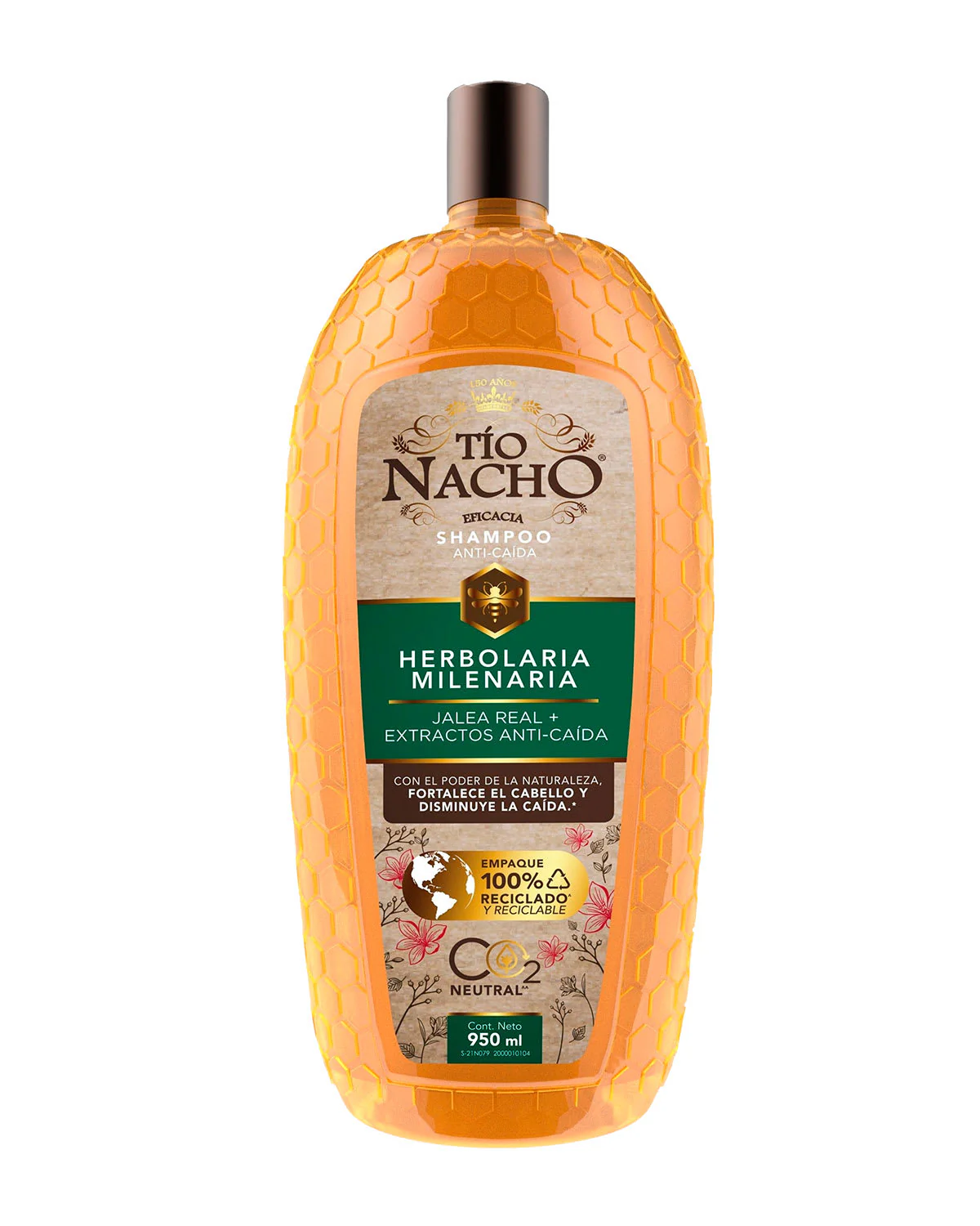 Shampoo Tío Nacho AntiCaída 950 ML - Imagen 6