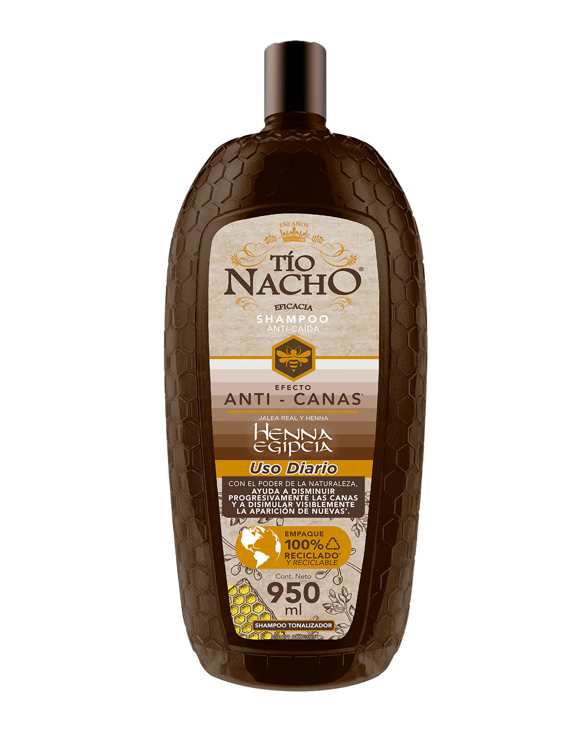 Shampoo Tío Nacho AntiCaída 950 ML - Imagen 8