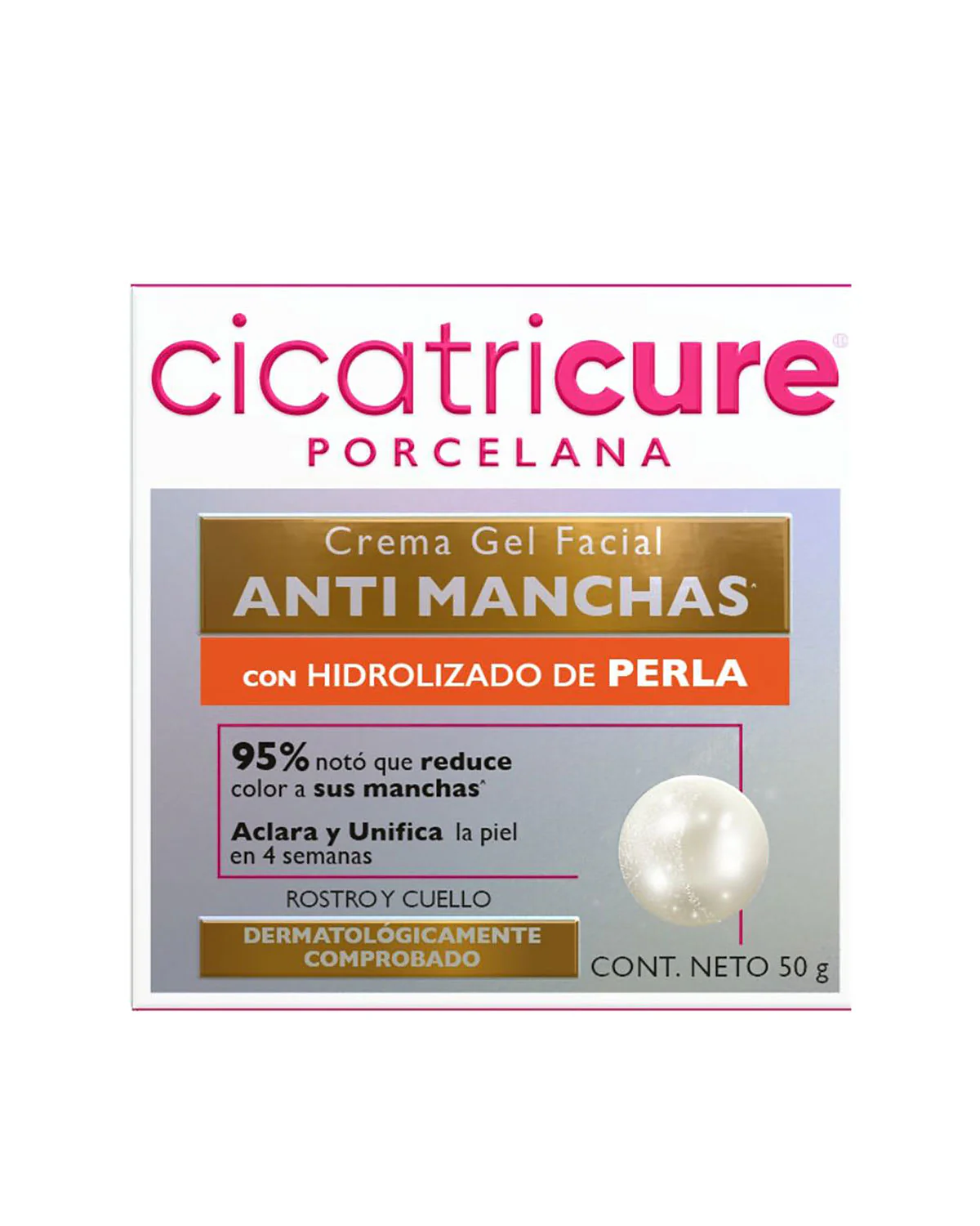 Crema Gel Antimanchas Cicatricure Porcelana