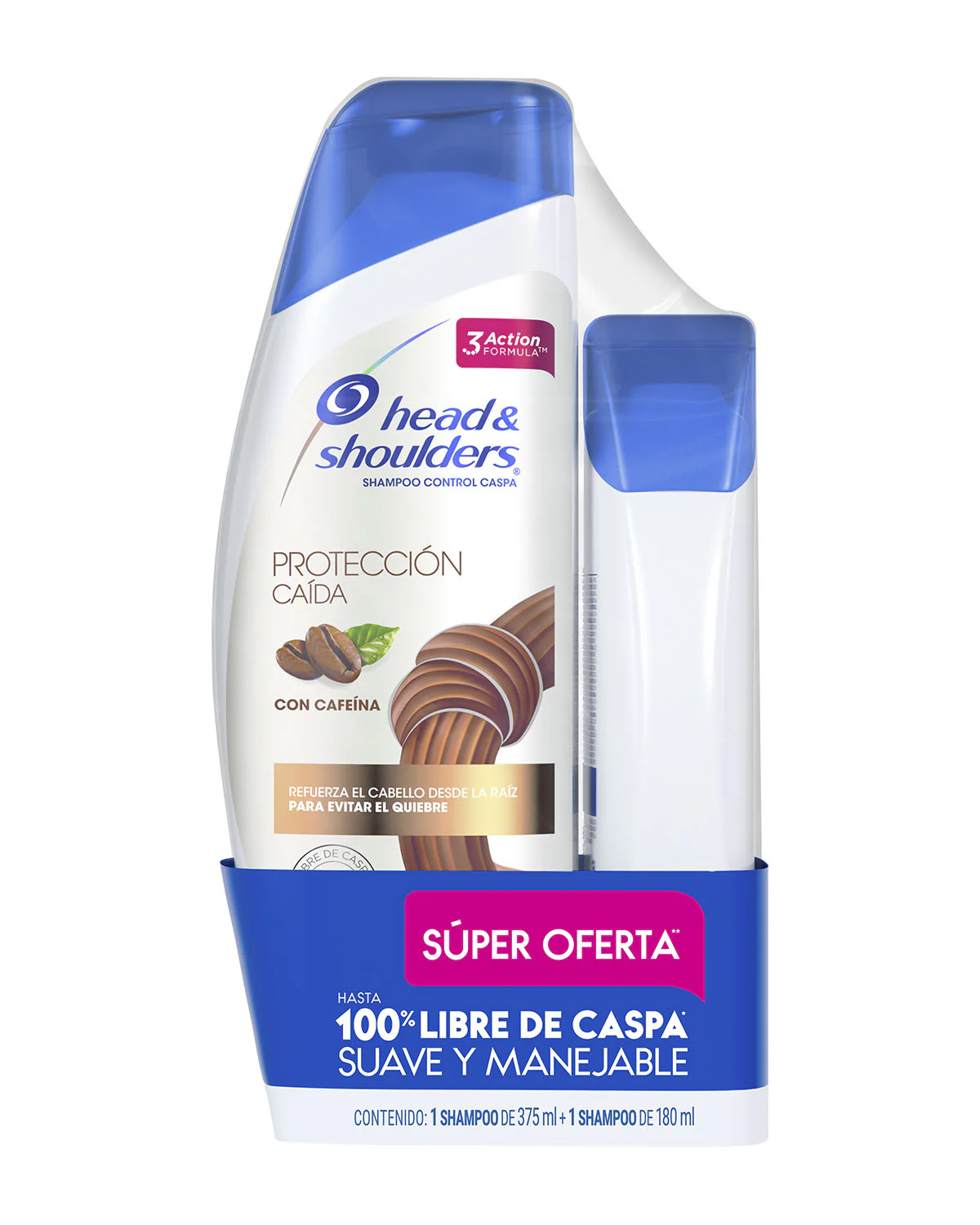 Pack H&S Shampoo Anticaída 375 ml y 185 ml