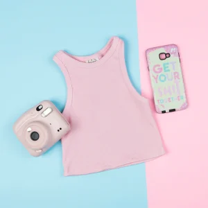 Musculosa algodon Rosa