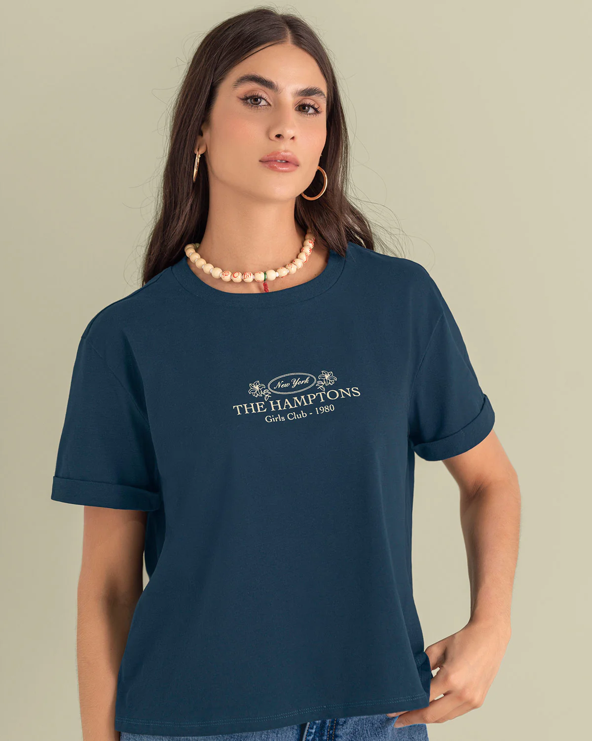 Camiseta básica manga corta con estampado - Imagen 9