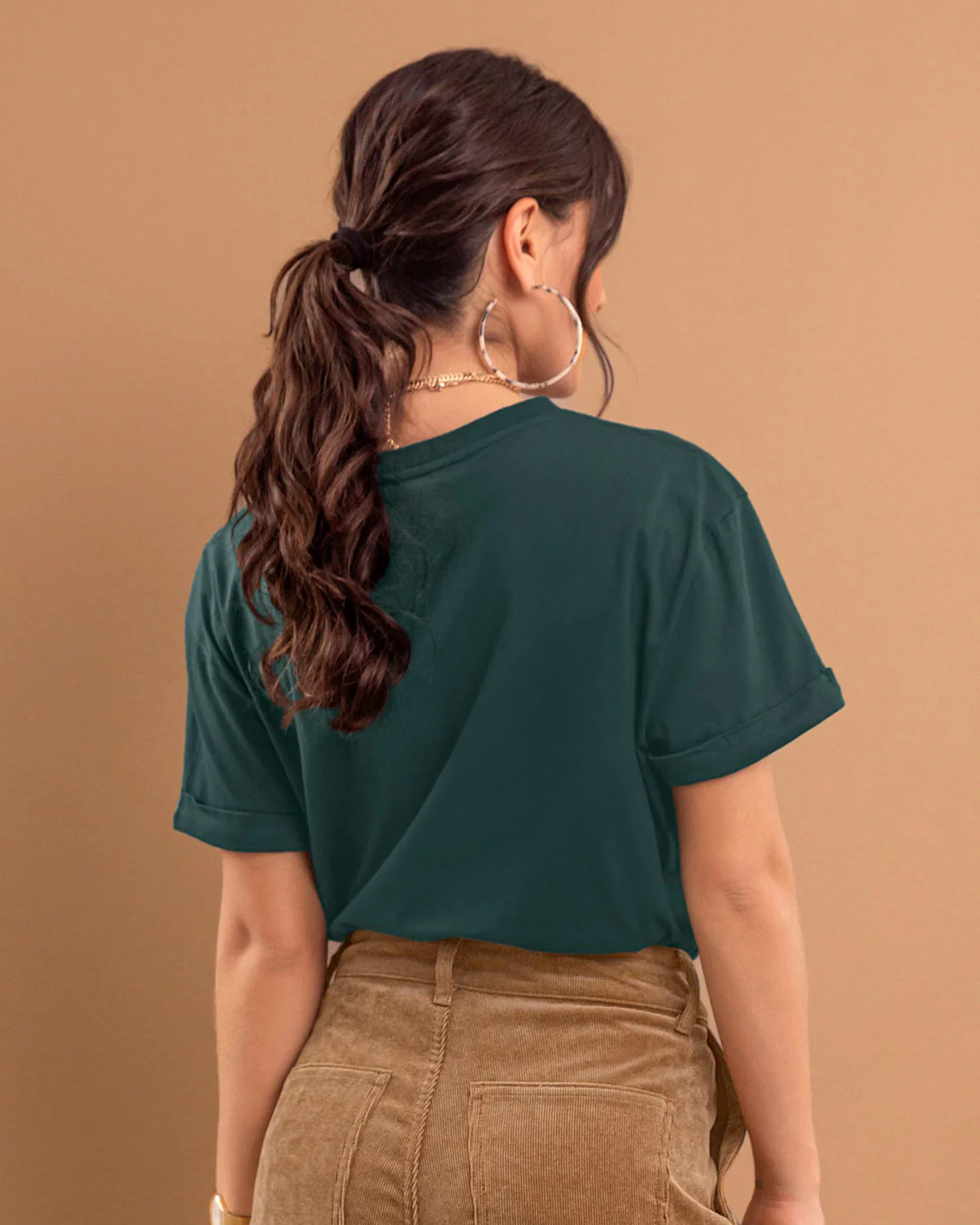 Camiseta básica manga corta con estampado - Imagen 6