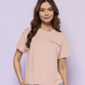 Camiseta básica manga corta con estampado