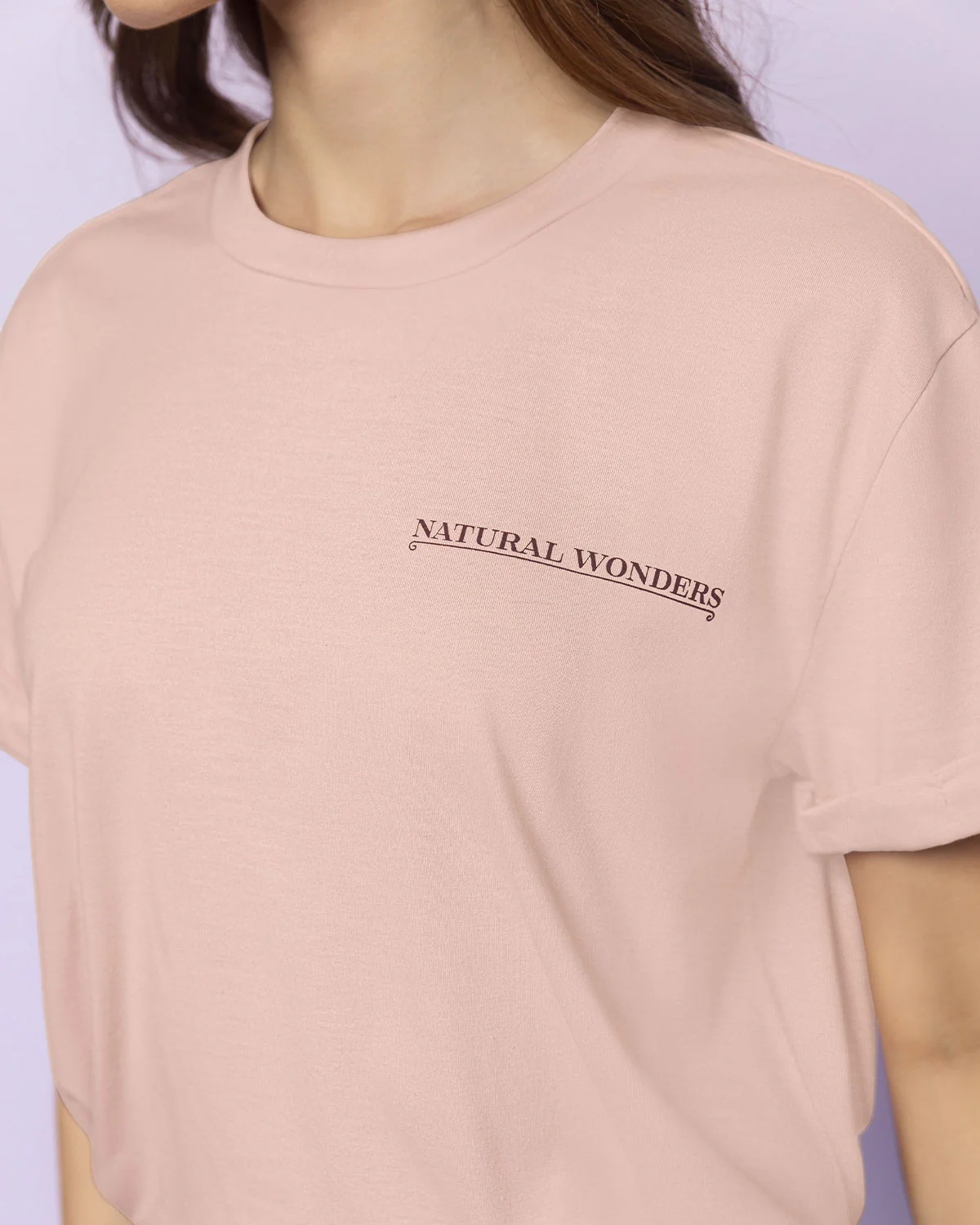 Camiseta básica manga corta con estampado - Imagen 4