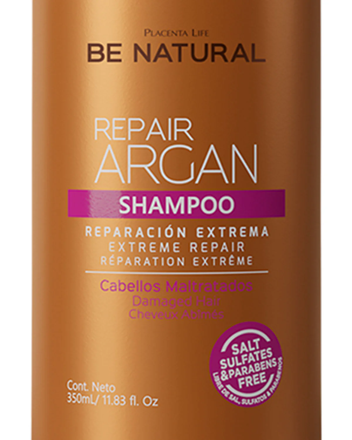Shampoo Be Natural 350 ml - Imagen 6