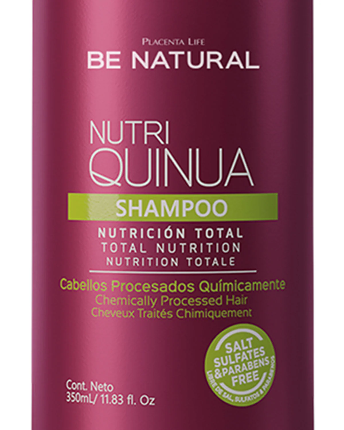 Shampoo Be Natural 350 ml - Imagen 8