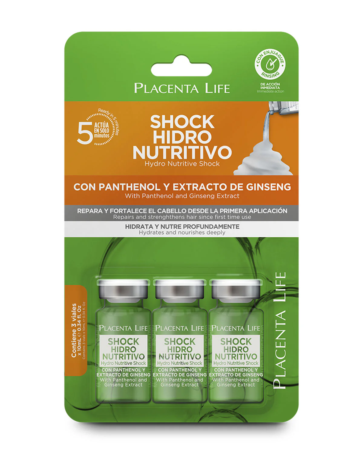 Shock Tratamiento Capilar Placenta Life - Imagen 7