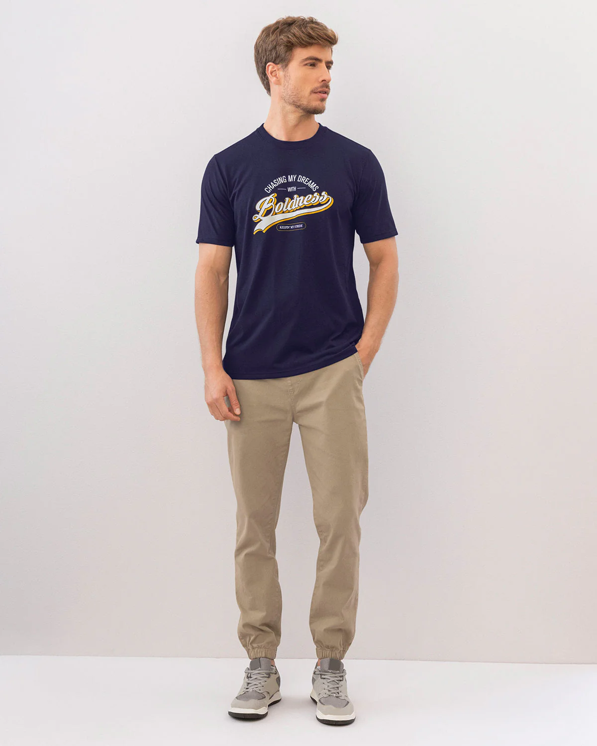 Jogger en drill para hombre - Imagen 7