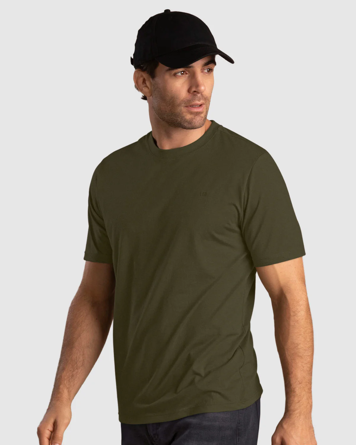 Camiseta manga corta con logo bordado en frente - Imagen 9