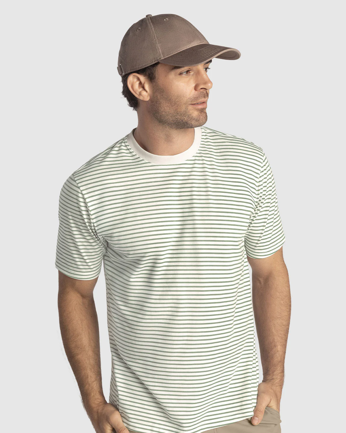 Camiseta básica estampada de manga corta