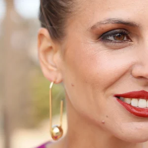 Pendientes Alcaucín Dorados