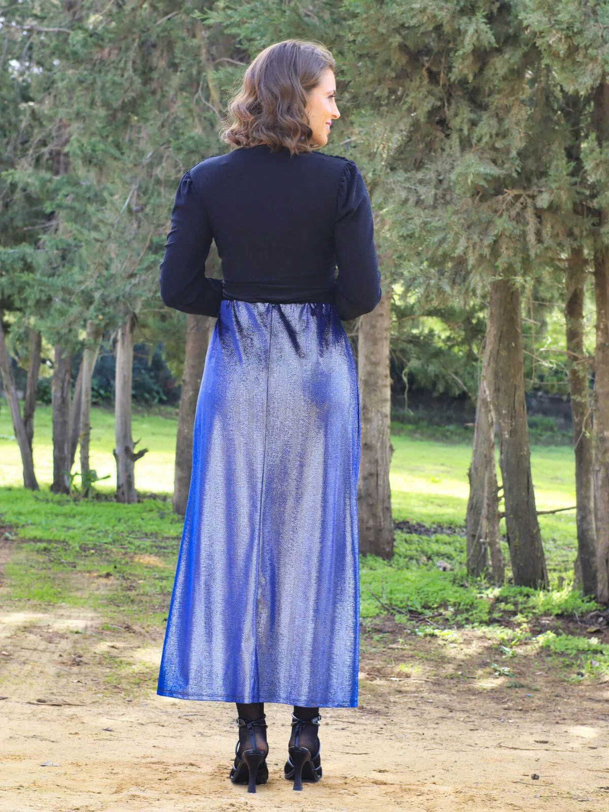 Falda Málaga Azul - Imagen 3