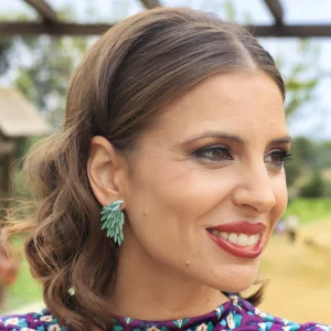 Pendientes Sabinillas Verde Mar