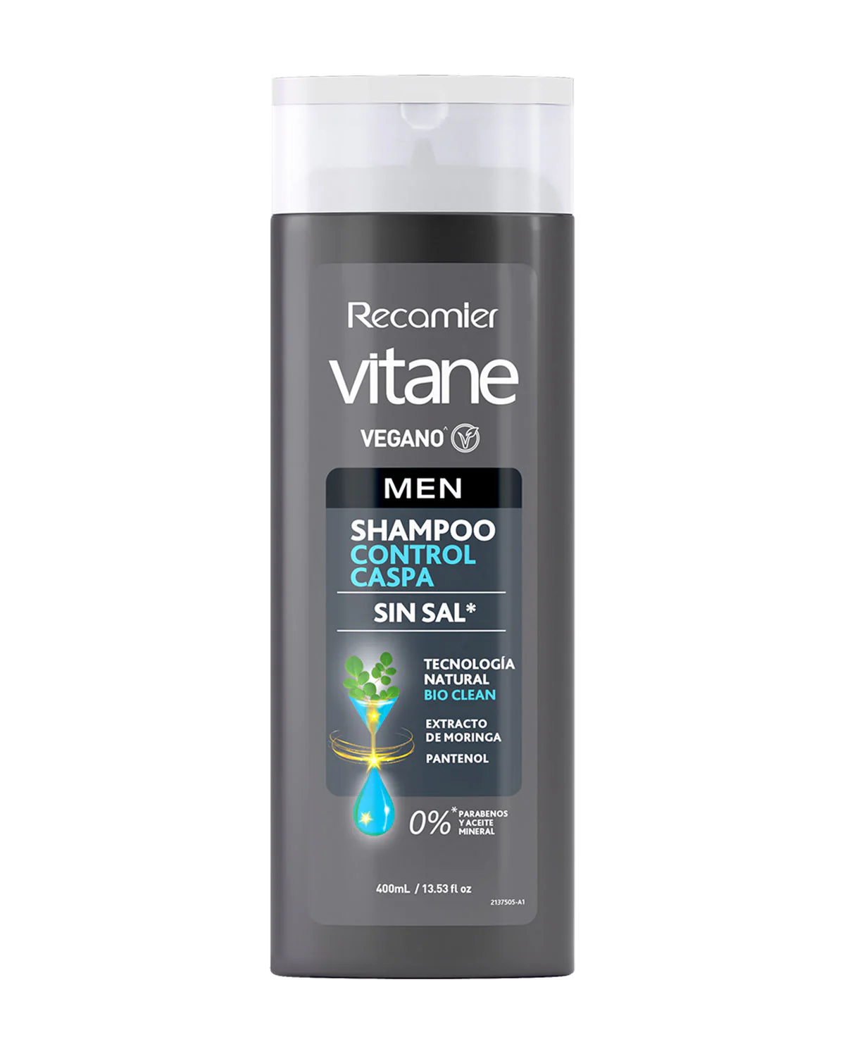 Shampoo Anticaída Men Vitane 400ml - Imagen 3