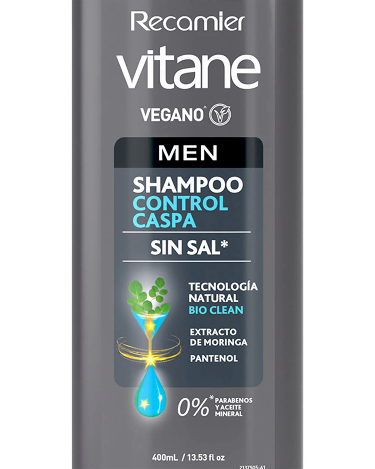 Shampoo Anticaída Men Vitane 400ml - Imagen 4