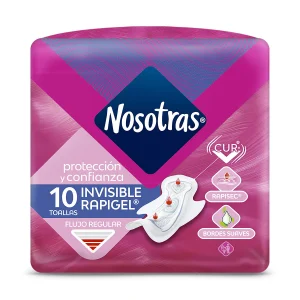 Nosotras Toalla Higiénica Invisible Rapigel 10 und