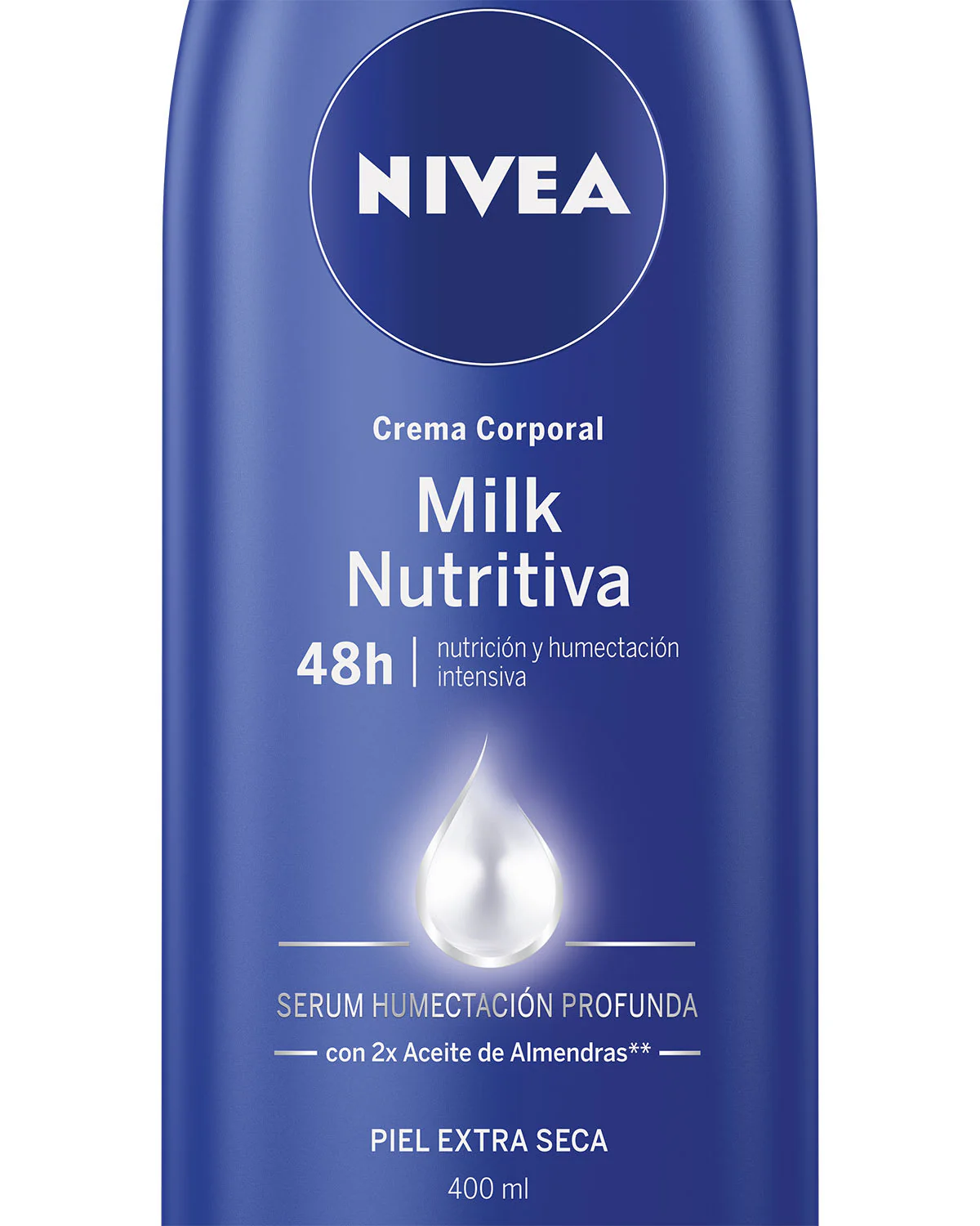 NIVEA Body Milk Nutritiva (Piel Extra Seca) 400 ml - Imagen 2