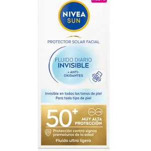 Protector Solar Fluido Diario Invisible FPS50+