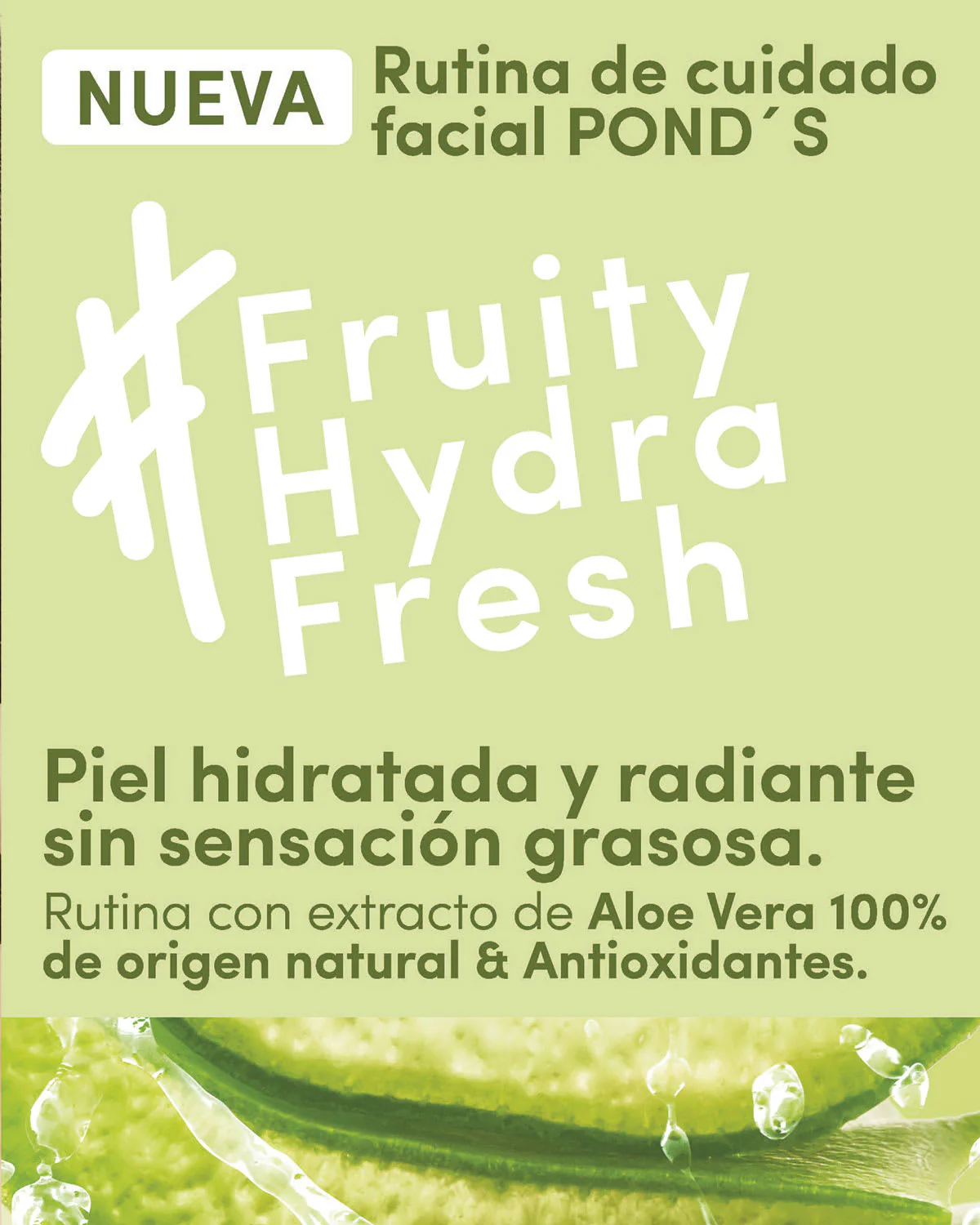 Limpiador Facial Ponds Fruity Fresh 200ml - Imagen 6