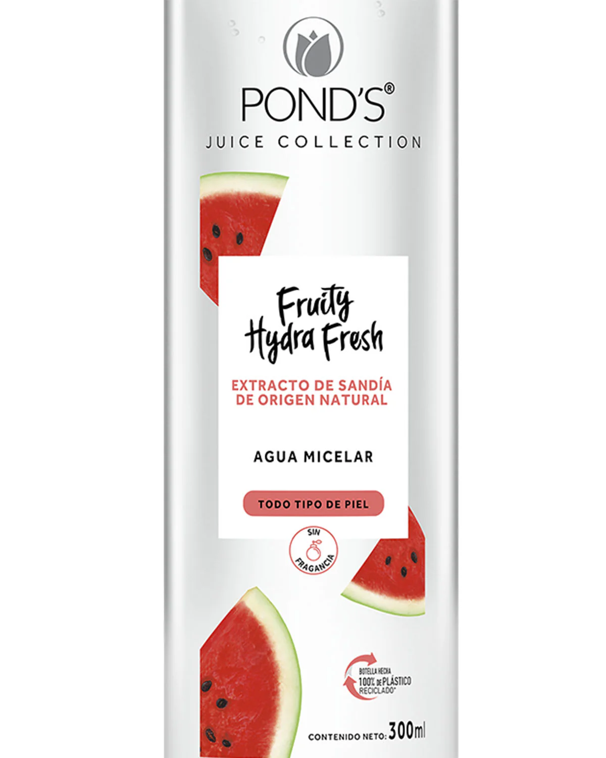 Agua Micelar Ponds Fruity Fresh 300ml - Imagen 3