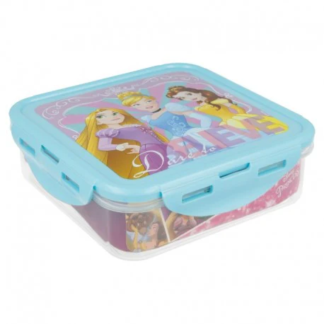 Tupper hermético para vianda Disney 500 ML - PRINCESAS - Imagen 3