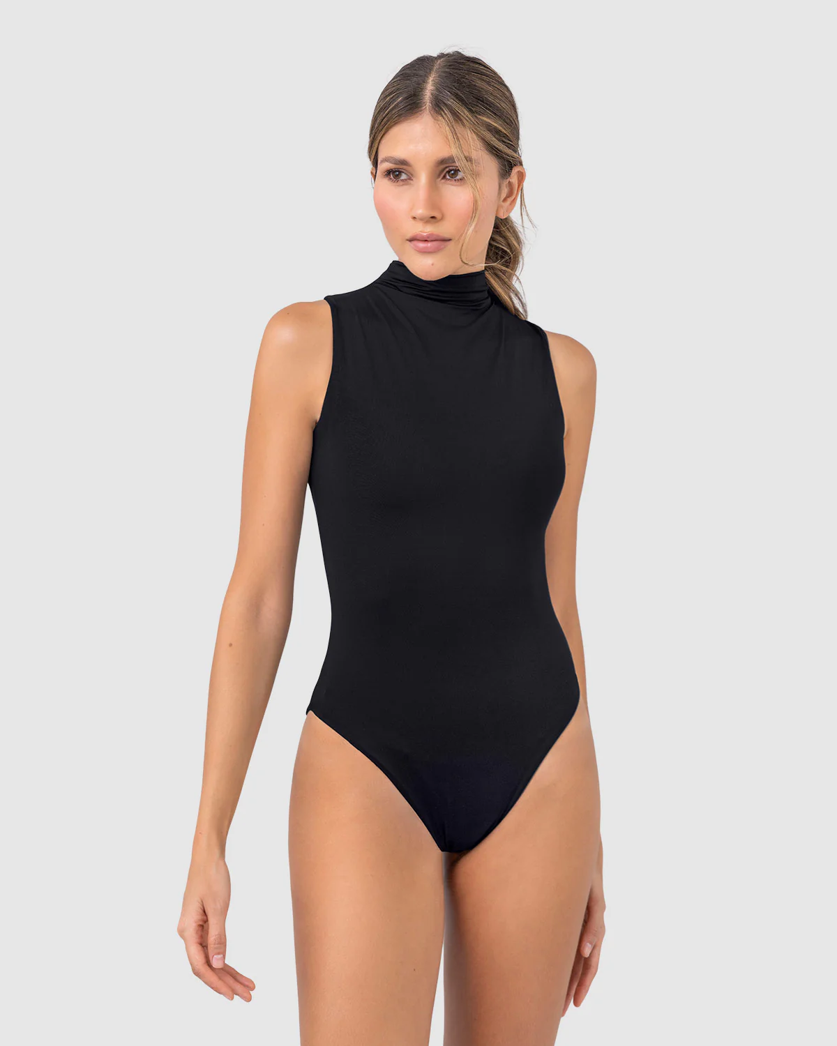 Body de cuello alto con control de abdomen - Imagen 5